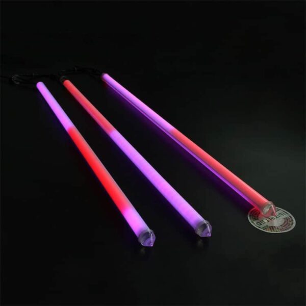 360 Degree  View 12v 16 Pixels DMX Vertical 3d  LED Meteor Tube - Image 7