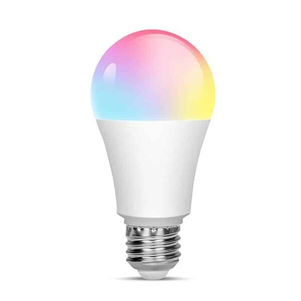 E27 E26 110v 220v  9w  Color Changing  Wifi Rgbcw Smart Light Bulb - Image 4